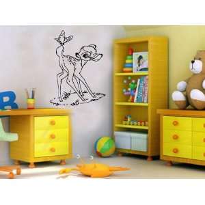  Bambi Cartoon Disney Nursery Room Boys Girls Kids Toddlers 
