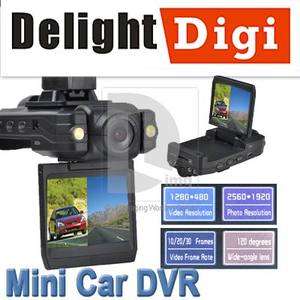   LED Auto Night Vision Dual Camera +USB Cable +Charge Recorder  