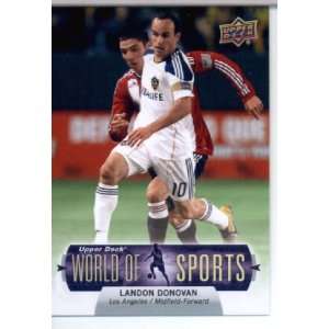 Upper Deck World of Sports Soccer Card #225 Landon Donovan Los Angeles 