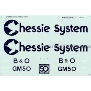  Decal Set   Chessie System EMD 50th Anniversary #GM50 Toys & Games