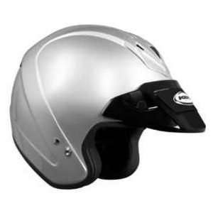    KBC TOURCOM SILVER XS MOTORCYCLE Open Face Helmet Automotive