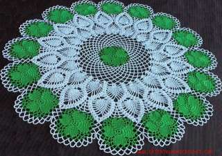 leaf clover centerpiece clover doily st paddy s doily