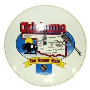  Oklahoma Plate State Map Case Pack 36 