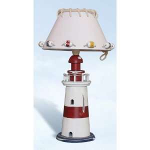  Distressed Lighthouse Nautical Lamp