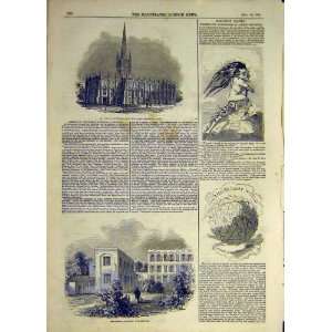   1845 Cathedral Calcutta Railway Mania German Hospital