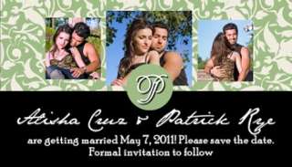 SAVE the DATE magnets wedding photo favors PERSONALIZED  