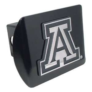 University of Arizona Wildcats Black with Chrome A Emblem NCAA 