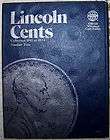 Whitman Lincoln Cent folder 1941 1974 (no coins see pi