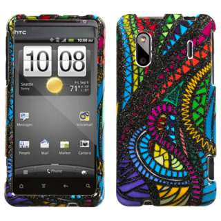 Hard SnapOn Phone Protector Cover Case for HTC EVO Design 4G HERO S 