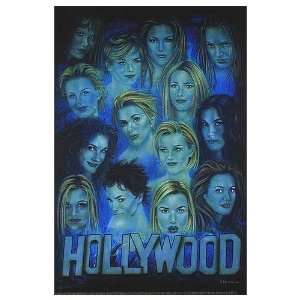 Hollywood Movie Poster, 24 x 36 