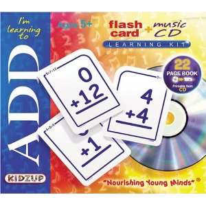 Learning to Add (Flash Card + Music CD Learning Kits) Kidzup 