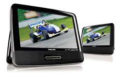 Philips 9 Inch Digital LCD Portable Blu Ray Player (dual screen 