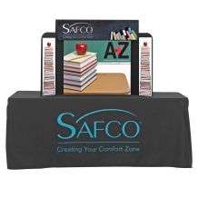 Safco Economy Black Tabletop Display  