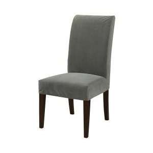  Concrete Grey Velvet Slip Over (Fits 741 440 Chair)   Powell 