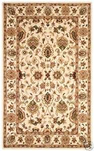PB Traditional Ivory %100 Wool Area Rugs   8x10 + Round  