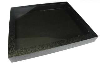 Black Display Tray w/ acrylic top lid jewelry case  