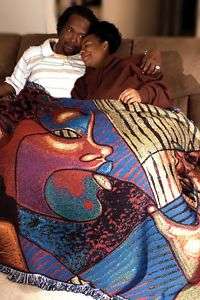PRECIOUS TREASURES African American Tapestry Throw  