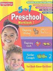 Fisher price Preschool Workbook 1 (Paperback)  