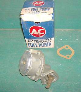 NOS 1958 Chevrolet V8 283 Fuel Pump AC Brand, No Core  