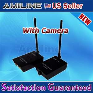 Wireless Audio Video Transmitter Receiver with Camera  