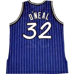 Shaquille ONeal Blue Authentic Magic Jersey  