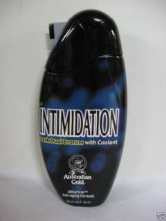 NEW AUSTRALIAN GOLD INTIMIDATION TANNING BED LOTION  