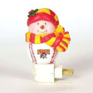  Pittsburgh Pirates MLB Home Run Snowman Night Light (5 