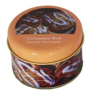  Cinnamon Roll Scented Tin Candle Case Pack 24