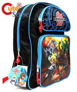 Bakugan Battle Brawlers 14 Medium School Backpack/Bag  
