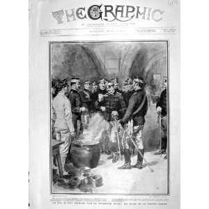  1906 KING ITALY INSPECTING FOOD VESUVIUS DISASTER