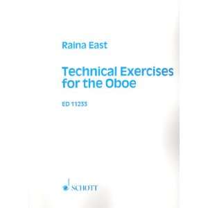  Technical Exercises for the Oboe Raina East Books