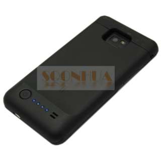 1000mAh Backup Battery Case Cover For Samsung Galaxy S2 II i9100 