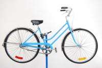   1974 Schwinn Breeze 17 Bike Opaque Blue Ladies Bicycle Coaster Brake
