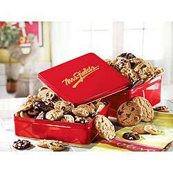Mrs. Fields 48 Nibbler Classic Red Gift Tin  