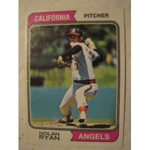  1974 Topps Nolan Ryan Angels BV $40