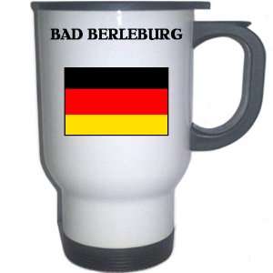  Germany   BAD BERLEBURG White Stainless Steel Mug 
