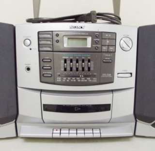 Vtg 90s Sony CFD Z500 Boombox Cd Player Tape Radio Stereo Ghetto 