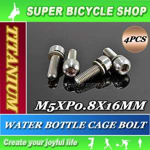 New Titanium Screw For Bottle Cage , M5xP0.8X16mm  