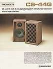 Pioneer HPM 60 Speaker Brochure 1976  