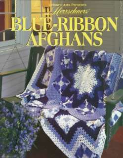 Herrschner`s Blue Ribbon Afghans (Paperback)  