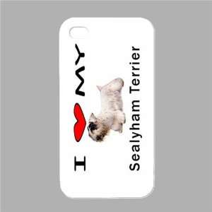  I Love My Sealyham Terrier White Iphone 4 and Iphone 4s 