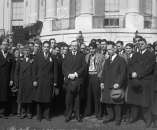 1929 photo Coolidge with Order of DeMolay, 2/23/29  