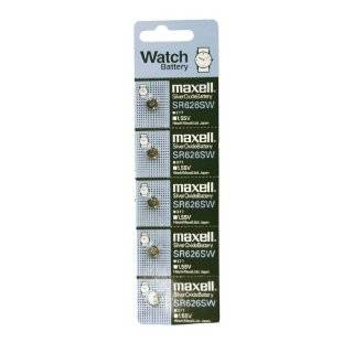   Watch Battery Button Cell SR626SW SR 626SW 377 Pack of 5 Batteries