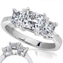   Gold 2ct TDW Diamond Engagement Ring (H I,SI1  SI2)  