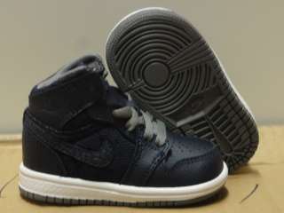 Nike Air Jordan 1 Phat Blue White Grey Sneakers Infant Toddler Size 8 
