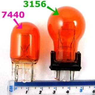 Bulb Amber T20 21W orange indicator 7440 wedge 12v lamp  