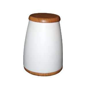  Totally Bamboo Medium Canister, Ceramic with Bamboo 