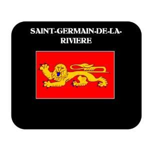   Region)   SAINT GERMAIN DE LA RIVIERE Mouse Pad 