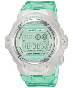 Casio Baby G Womens Green Jelly Watch  