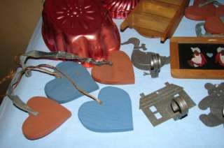 VTG LOT OF 22 AWESOME COUNTRY HOME DECOR METAL/WOOD  